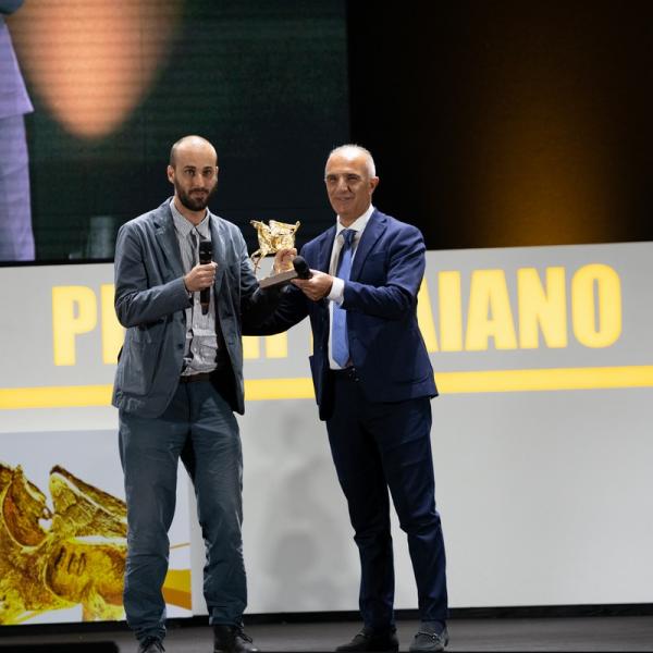Carlo Sironi e il Sindaco di Pescara Carlo Masci